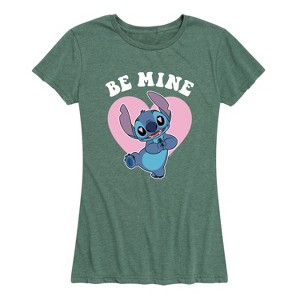 Women's - Lilo and Stitch - Be Mine Short Sleeve Graphic T-Shirt - 1 of 4