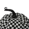 Northlight 6.5" White and Black Plaid Fall Harvest Tabletop Pumpkin - 3 of 4