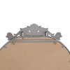 Kumasinova 58" Arched Wall Mirror Full Length,Full Body Mirror with Vintage Ornate Carved Applique on Top( and Bottom),Full Length Mirror for Bedroom - 4 of 4