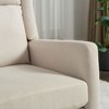 Hrinhom Mid-Century Modern Reading Chair,Upholstered Accent Chair with High Back - 4 of 4