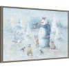 Amanti Art Let it Snow 01 by Lisa Audit Canvas Wall Art Print Framed 33 x 23-in. - 3 of 4