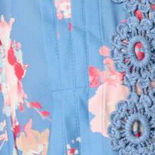 indigo watercolor bouquet