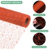 Unique Bargains Jacquard Net Mesh Flower Gift Wrapping Paper 180"x19.7" 1 Pc - 2 of 4