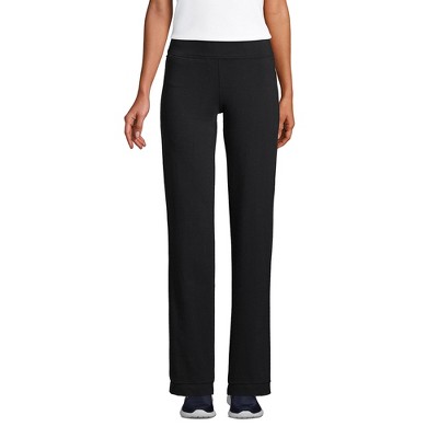 Lands' End Women's Starfish Mid Rise Straight Leg Pants