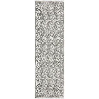 Oriental Weavers Montecito 2062H Grey/ White Indoor Area Rug - 2'3" x 7'6"