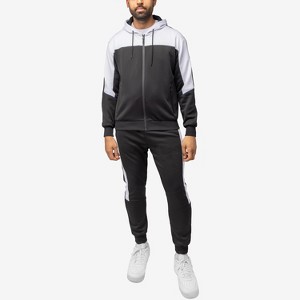 CULTURA Men's Zip Up Hoodie Track Suit - 1 of 4