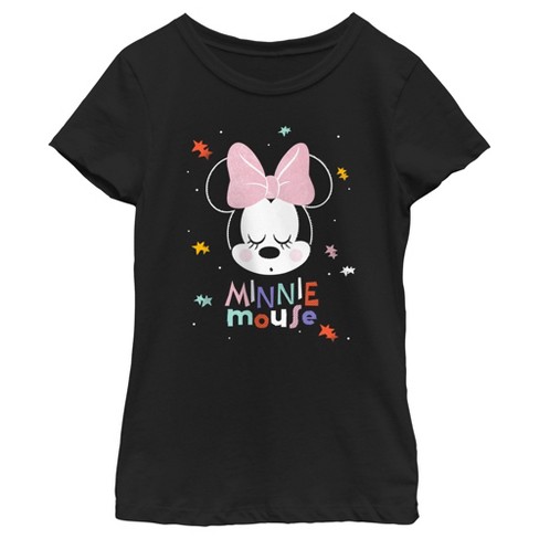 Girl's Mickey & Friends Pastel Minnie T-Shirt - image 1 of 4