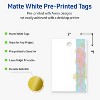 Avery Rectangle Tags, Pre-Printed Floral Design, 2" x 3" - 2 of 4