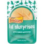 Friskies Lil' Slurprises Compliments Surimi White Fish Wet Cat Food - 1.2oz