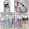 PAVILIA Toiletry Bag Travel Women Men, Hanging Water Resistant Makeup Accessories Cosmetic Organizer Large Essential Kit - 4 of 4