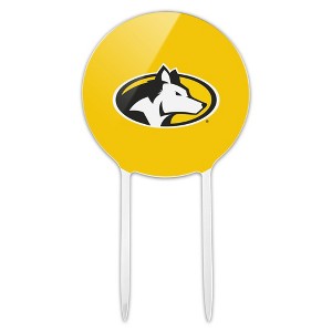 Michigan Tech Primary Logo  Acrylic Cake Topper Party Decoration for Wedding Anniversary Birthday Graduation - 1 of 4