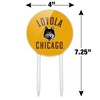 Loyola University Chicago Ramblers Acrylic Cake Topper Party Decoration for Wedding Anniversary Birthday Graduation - 2 of 4