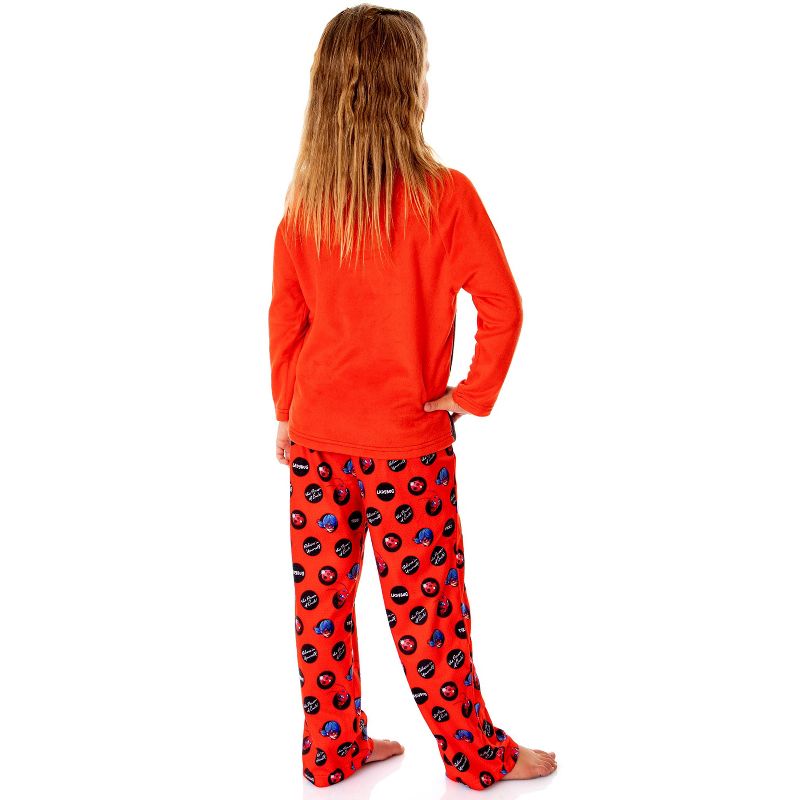 Miraculous: Tales of Ladybug & Cat Noir Girls' Power Luck Pajama Set Multicolored, 2 of 5