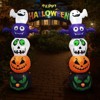 Karl Home 8.2 FT Halloween Inflatables Pumpkin Archway Outdoor Decoration - 3 of 4