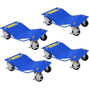 Heavy Duty Car Dollies Set - Sturdy Wheel Dollies for Garage Moving, Vehicle Maintenance, Suitable for Cars, Trucks, and Motorcycles - 1 of 4