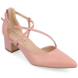 Journee Women's Galvinn Medium and Wide Width Pumps - 1 of 4