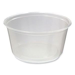 Round Deli Pots, 8 oz, 4.6