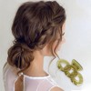 Unique Bargains Women's Classic Transparent Plastic Hairpin 3.54"x1.89"x1.61" 1 Pc - 2 of 3