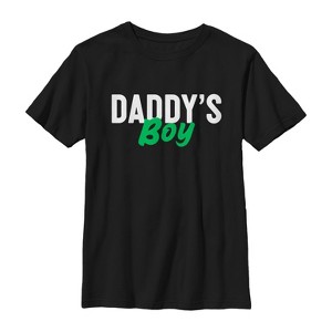 Boy's Lost Gods Father's Day Daddy's Boy Script T-Shirt - 1 of 4