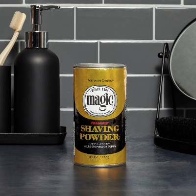 Magic Shaving Powder + Razorless Depilatory with Fragrance for Coarse Textured Beards - 4.5oz_4