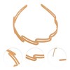 Unique Bargains Women's Cute Frosted Diagonal Square Headbands 1 Pc - 3 of 4