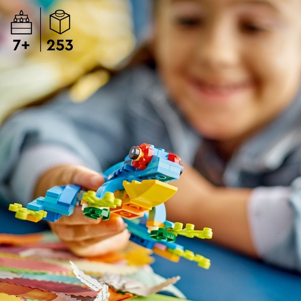 LEGO Creator 3 en 1 Loro Exótico Animales Juguete de Construcción 31136 6