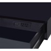 Vynxaria Black High Gloss Desk USB Port Modern Design for Tech-Ready Home Offices - 3 of 4