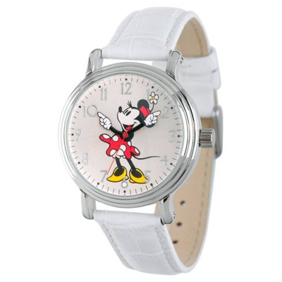Women's Disney Minnie Mouse Silver Vintage Alloy Watch