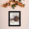 Winter Coat Framed Wall Art, Modern Home Decor Framed Print for Living Room, Bedroom & Farmhouse Wall Decoration by Billy Jacobs - 3 of 4
