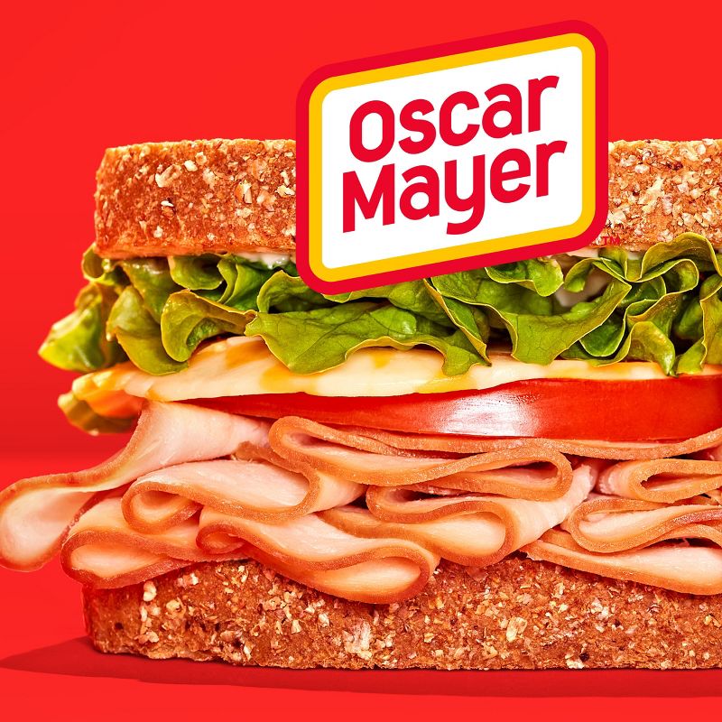 Oscar Mayer Deli Fresh Oven Roasted Turkey Breast Sliced Lunch Meat - 9oz, 5 of 13