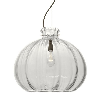Besa Lighting Pinta 12 1 - Light Pendant in  Bronze