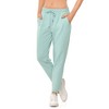 Clearlove Women Workout Sweatpants Cotton Jogger Ribber Splicing Lounge Sweat Pants - 2 of 4