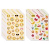 280ct Smiley Emoji Stickers: Cute Kids & Birthday Stickers, Teachers' Favorite, Carlton Cards, 10 Sheets - 2 of 3