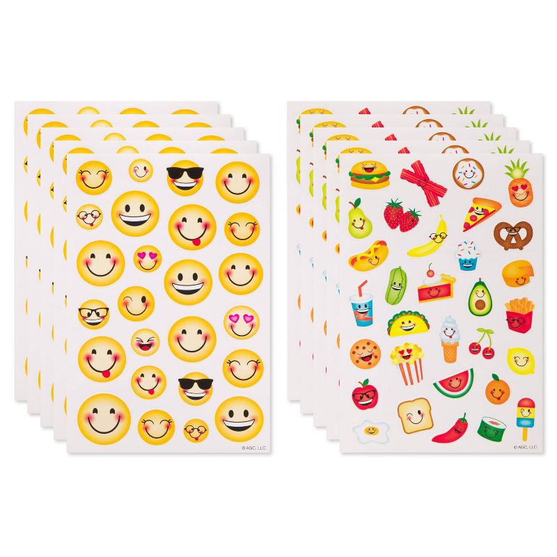 280ct Smiley Emoji Stickers, 3 of 5