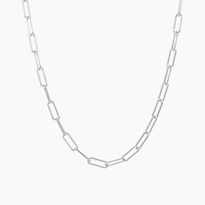 Bearfruit Jewelry Sterling Silver 18k Gold Plated Amelia Chain Necklace