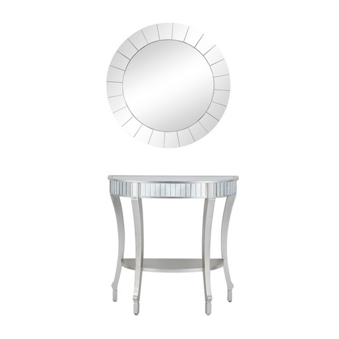 Mirrored console clearance table target