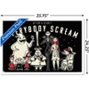 Trends International The Nightmare Before Christmas - Everybody Scream Framed Wall Poster Prints - 3 of 4