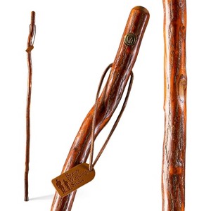 Brazos - Brazos 55 Free Form Pine Walking Stick, Brown - 1 of 1