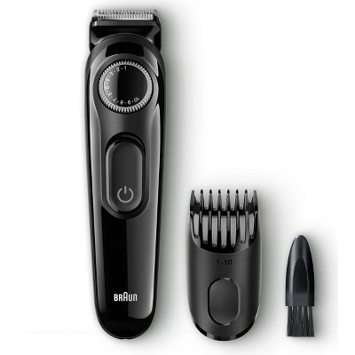 braun hair clipper and beard trimmer