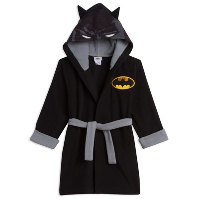 DC Comics Justice League Batman Fleece Cosplay Long Sleeve Pajama Robe 