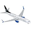 Boeing 737-800 Commercial Aircraft "United Airlines Star Alliance" White with Black 1/200 Diecast Model by GeminiJets - 2 of 3