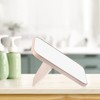 Unique Bargains Foldable Makeup Mirror Dressing Desk Bedroom Travel Portable Mirror for Girl Women - 2 of 4