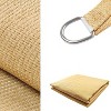 Sun Shade Sail Canopy UV Block – Waterproof Outdoor Shelter for Patio, Deck, Garden - Beige - 16X20 - 4 of 4