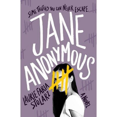 Jane Anonymous - by  Laurie Faria Stolarz (Hardcover)