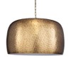 Uttermost Lemont 1-Light Pendant-Unique Antique Brass with Adjustable Chain - 3 of 4