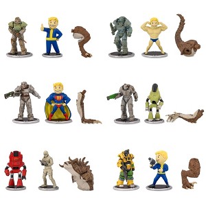 Syndicate Collectibles Fallout Collectible Figures Full Set of 12 (6x 2 figure packs) - 1 of 4