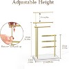 Adjustable Sturdy Jewelry Hanger for Necklaces, Earrings, Bracelets, Rings, Jewlery Display and Storage - 3 of 4