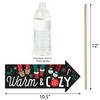 Big Dot of Happiness Funny Christmas Pajamas - Holiday Plaid PJ Party Photo Booth Props Kit - 10 Piece - 3 of 4