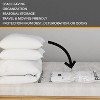 14  Pack  Vacuum Storage Bags with Electric Air Pump,Compression Bags-14 Pack Includes: 4 Jumbo, 4 Large, 3 Medium, 3 Small - 2 of 4