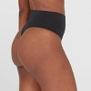 Assets By Spanx Women's All Around Smoothers Thong - Black S : Target